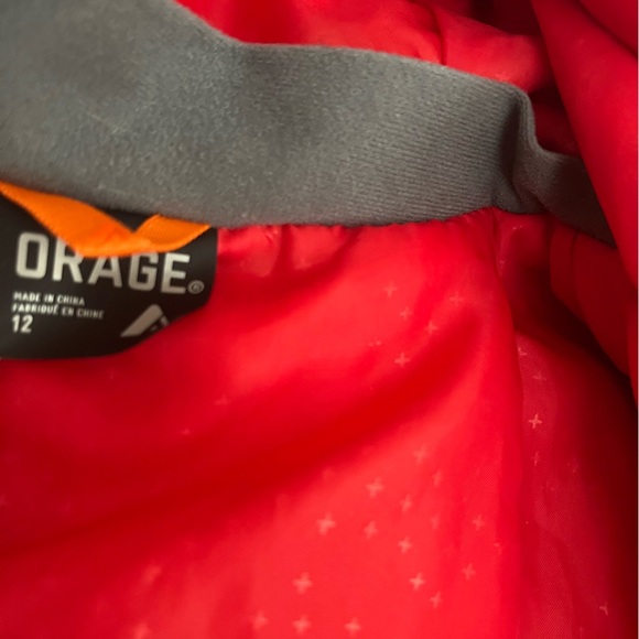 [Y12] Orage Lola Girls Jacket 2020 Two-Tone Hooded - Picture 7 of 10